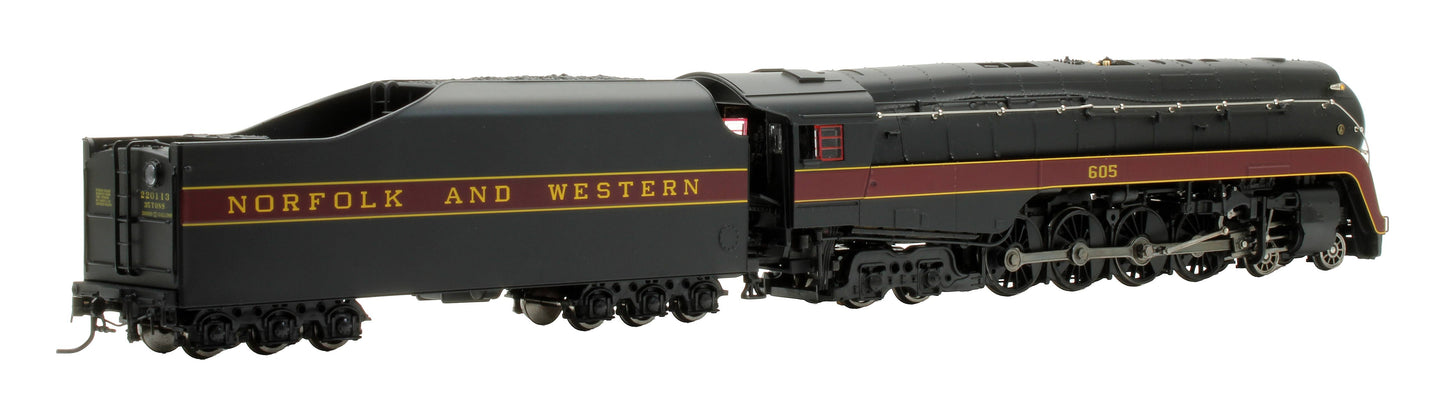 Pre-Owned 2552 Norfolk & Western Class J 4-8-4 Steam Locomotive - Road #605 - DCC Sound