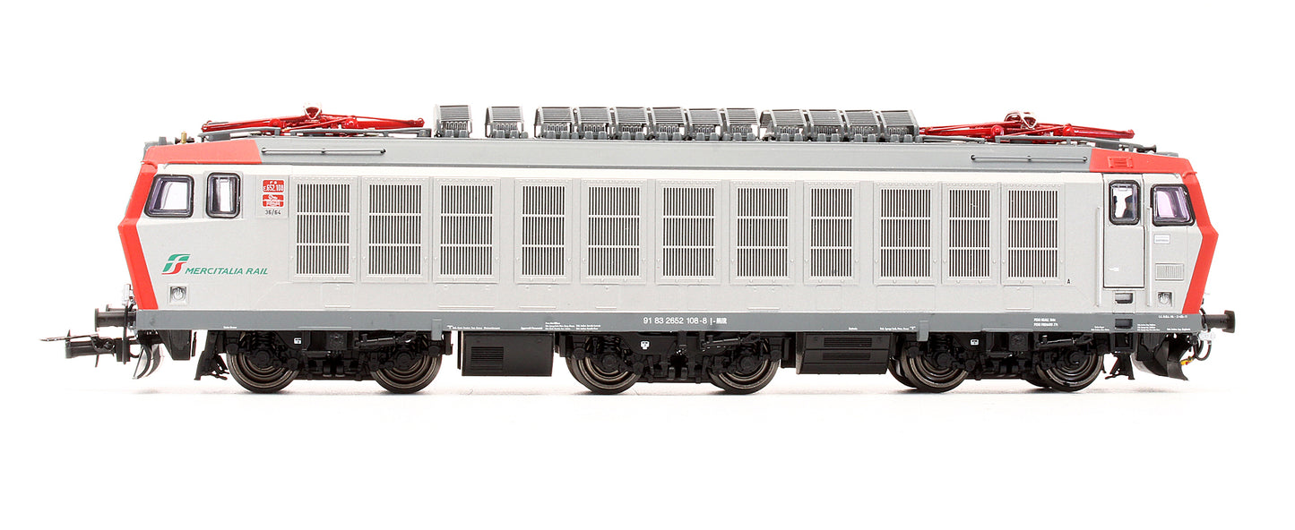 Pre-Owned HR2797D FS E652 108 Mercitalia Rail Electric Locomotive - DCC Fitted