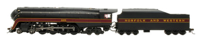 Pre-Owned 2552 Norfolk & Western Class J 4-8-4 Steam Locomotive - Road #605 - DCC Sound