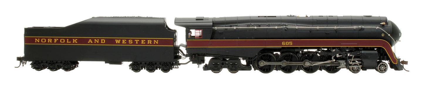 Pre-Owned 2552 Norfolk & Western Class J 4-8-4 Steam Locomotive - Road #605 - DCC Sound