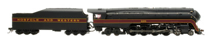 Pre-Owned 2552 Norfolk & Western Class J 4-8-4 Steam Locomotive - Road #605 - DCC Sound