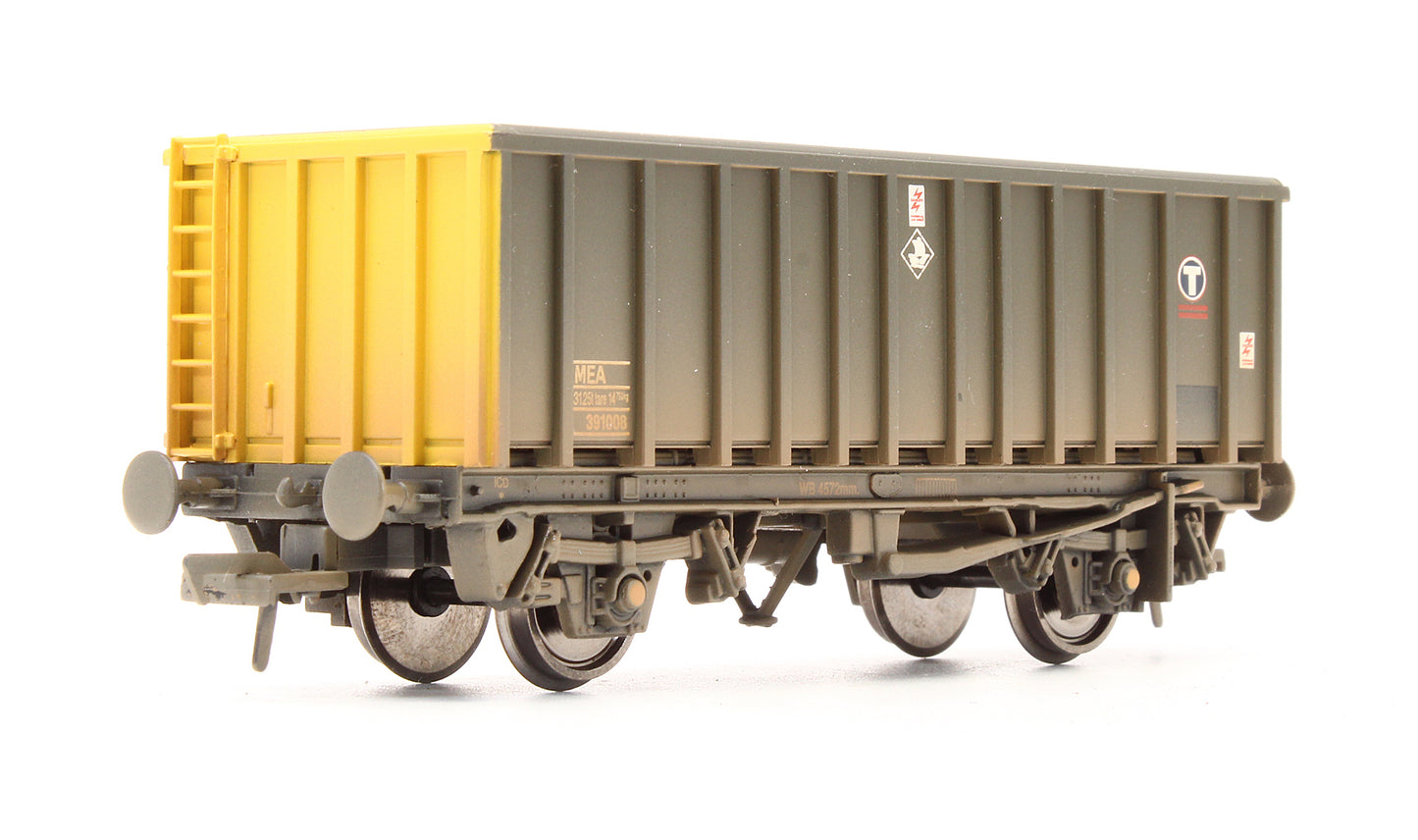 Pre-Owned 33-375B 45 Tonne glw MEA Steel Box Body Mineral Wagon 'Transrail' - Weathered