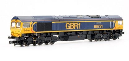 Pre-Owned Class 66731 GBRf 'InterhubGB' Diesel Locomotive
