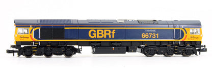 Pre-Owned Class 66731 GBRf 'InterhubGB' Diesel Locomotive