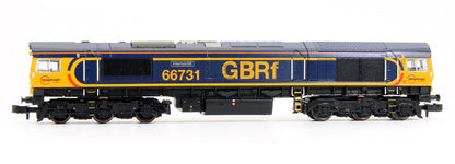 Pre-Owned Class 66731 GBRf 'InterhubGB' Diesel Locomotive