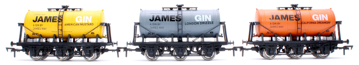 James Gin "Gin of the People" Triple Wagon Pack