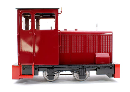 0-4-0 'Merseysider' Maroon (Radio Control, Insulated Wheels) Diesel Electric Locomotive