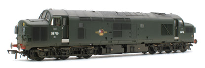 35-302W Bespoke Weathered Class 37/0 Split Headcode D6710 BR Green (Late Crest) Diesel Locomotive