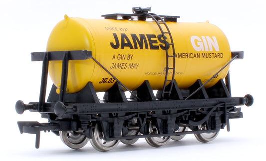 4F-JAMESGIN-JG03 James Gin "Gin of the People" American Mustard Tank Wagon No. JG03