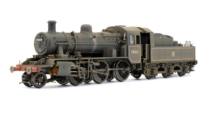 Pre-Owned BR 2-6-0 Early BR Standard 2MT No.78010 Steam Locomotive - Custom Weathered