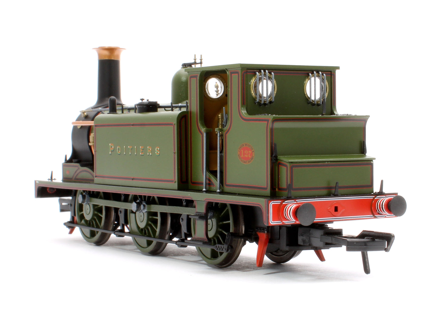 LBSCR Stroudley ‘E1’ 0-6-0T No. 127 Poitiers, LBSCR Goods Green - Steam Tank Locomotive