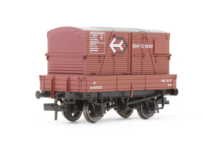 Pre-Owned 3 Plank Wagon BR Bauxite With BD Container