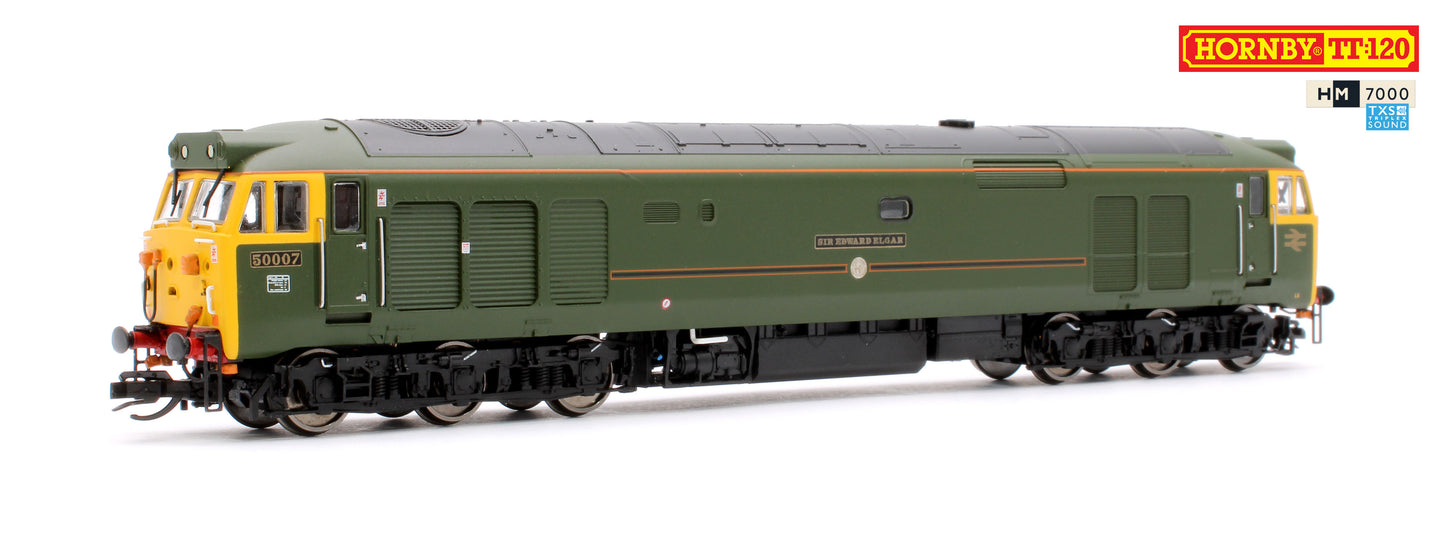 Class 50 Co-Co 50007 'Sir Edward Elgar' BR Diesel Locomotive - Sound Fitted