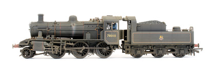 Pre-Owned BR 2-6-0 Early BR Standard 2MT No.78010 Steam Locomotive - Custom Weathered