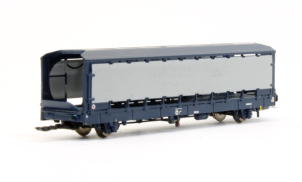 Pre-Owned IPA/TDT-852 Quad Car Carrier With Roof And Side Screens Groupe CAT Blue