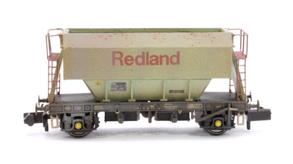 Set of 3 Redland PGA 51T Hopper Wagons - Weathered