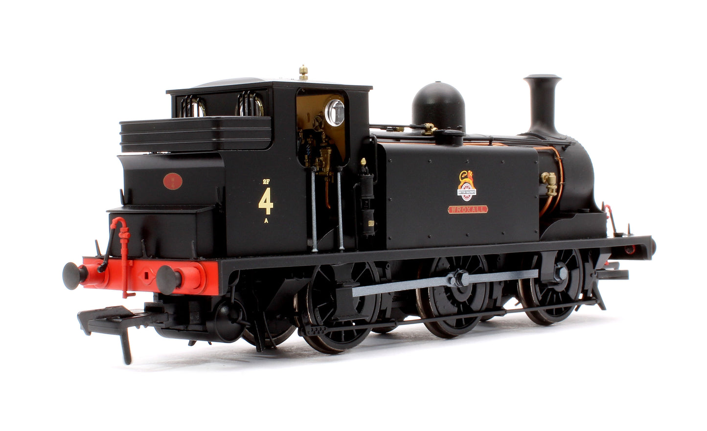 LBSCR Stroudley ‘E1’ 0-6-0T No. 4 Wroxall in BR unlined black with early emblem - Steam Tank Locomotive