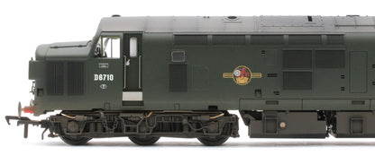 35-302W Bespoke Weathered Class 37/0 Split Headcode D6710 BR Green (Late Crest) Diesel Locomotive