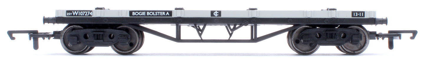 BR Macaw Bogie Bolster Wagon BR Grey No.107274