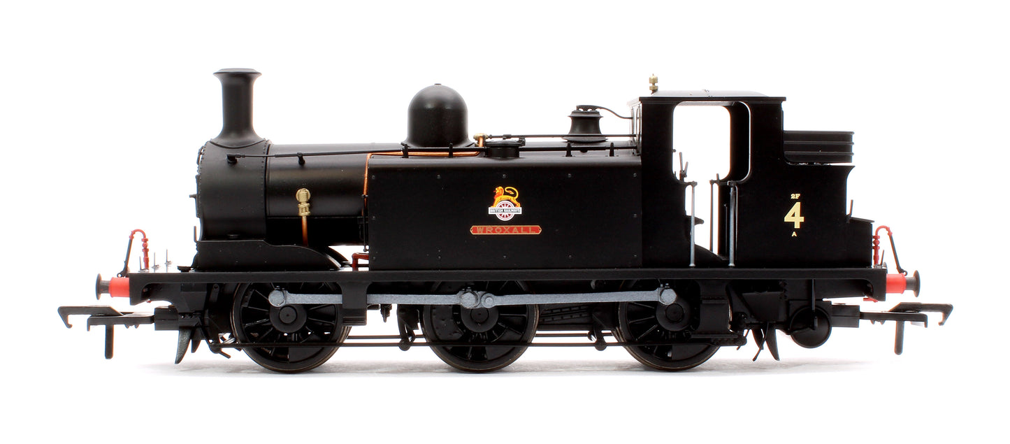 LBSCR Stroudley ‘E1’ 0-6-0T No. 4 Wroxall in BR unlined black with early emblem - Steam Tank Locomotive
