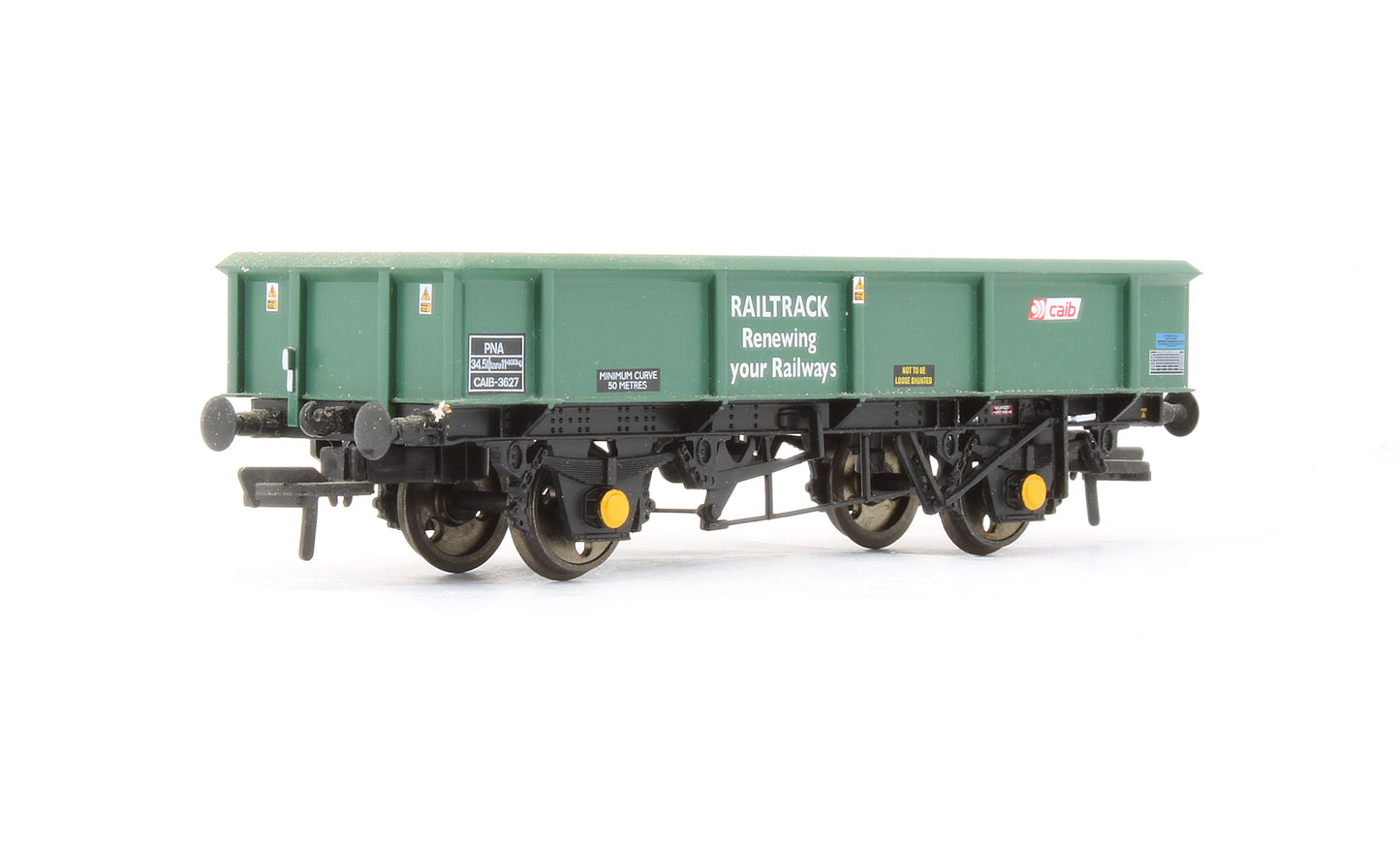 Pre-Owned 34 Ton PNA Ballast / Spoil Wagon 5 Rib Railtrack