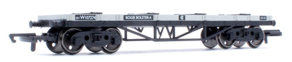 BR Macaw Bogie Bolster Wagon BR Grey No.107274