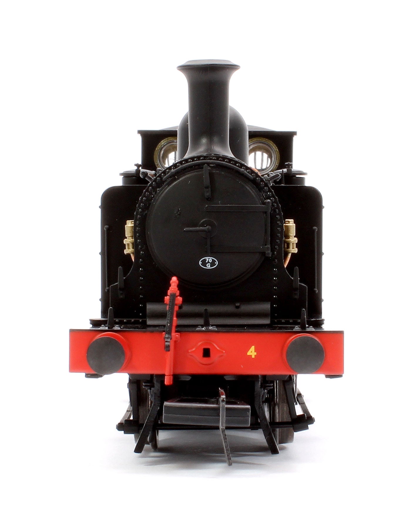 LBSCR Stroudley ‘E1’ 0-6-0T No. 4 Wroxall in BR unlined black with early emblem - Steam Tank Locomotive