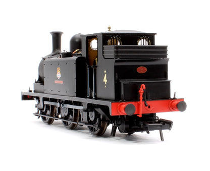 LBSCR Stroudley ‘E1’ 0-6-0T No. 4 Wroxall in BR unlined black with early emblem - Steam Tank Locomotive - DCC Sound