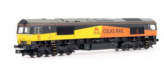 Pre-Owned Class 66843 Colas Diesel Locomotive