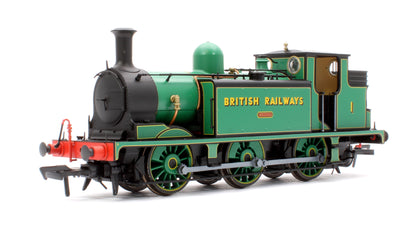 LBSCR Stroudley ‘E1’ 0-6-0T No. 1 Medina, BR Green, ‘Sunshine’ Lettering - Steam Tank Locomotive