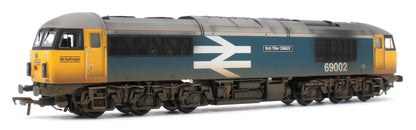 35-777SFW Bespoke Weathered Class 69 69002 'Bob Tiller CM&EE' BR Blue (Large Logo) (GBRf) Diesel Locomotive - DCC Sound