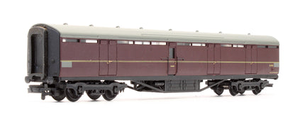 Pre-Owned 34-650 60' Thompson BG Full Brake Coach BR Maroon 'E 19 E'