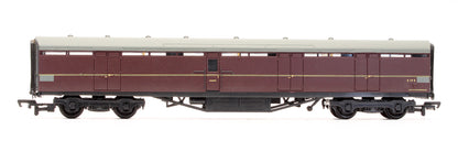 Pre-Owned 34-650 60' Thompson BG Full Brake Coach BR Maroon 'E 19 E'