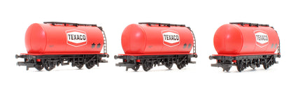 Pre-Owned RailRoad Set Of 3 'Texaco' Tank Wagons