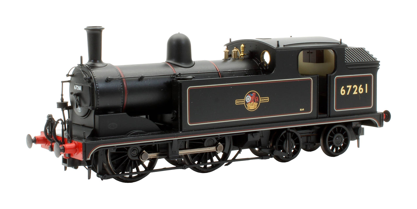 Pre-Owned 35-259Z NER Class O (G5) '67261' BR Lined Black - DCC Fitted