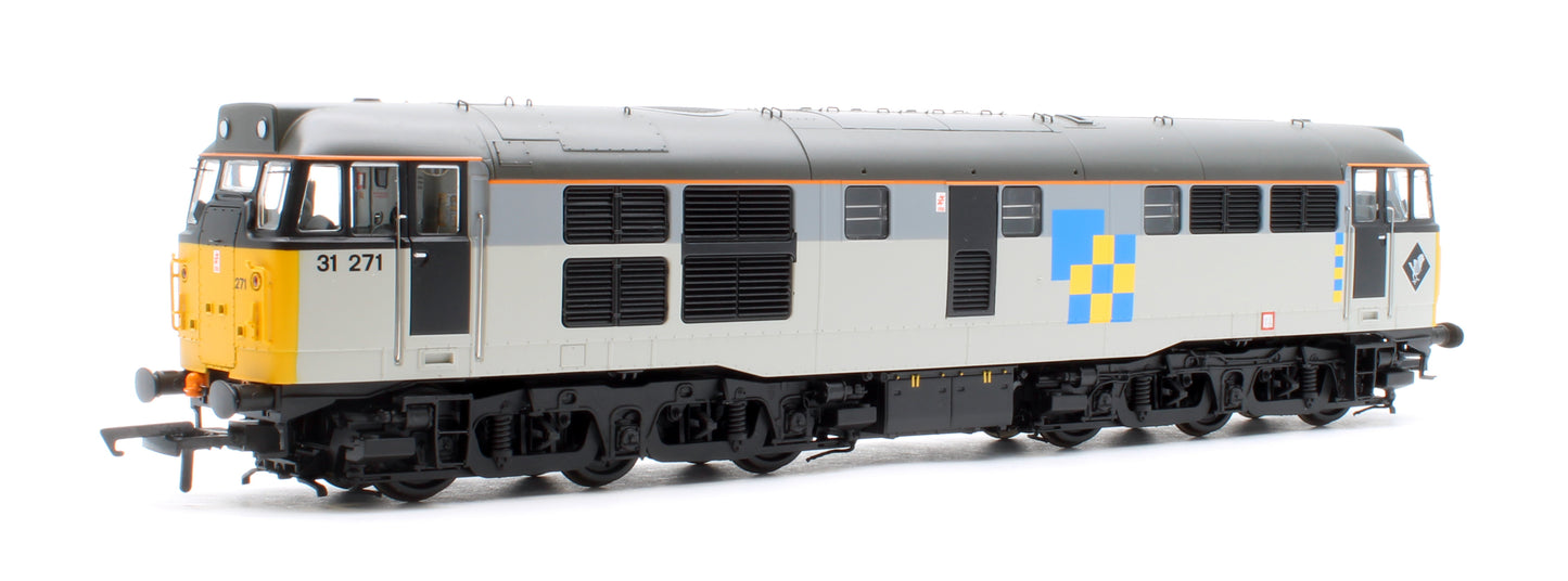 ACC3185-DCC Class 31 31271 Railfreight Construction Sector Triple Grey Diesel Locomotive - DCC Sound