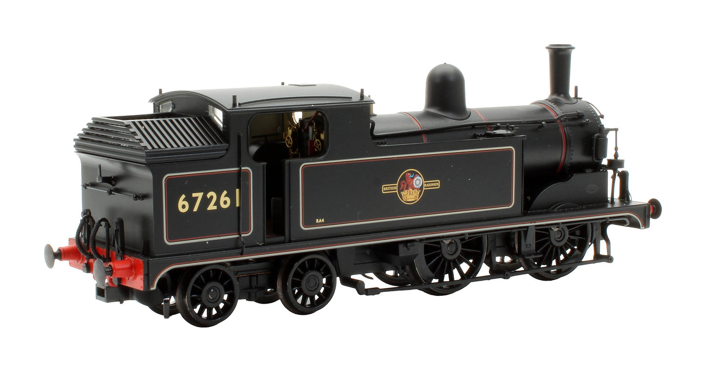 Pre-Owned 35-259Z NER Class O (G5) '67261' BR Lined Black - DCC Fitted