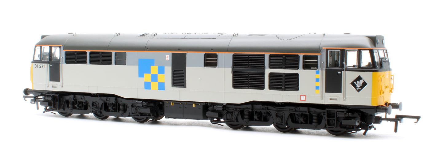 ACC3185-DCC Class 31 31271 Railfreight Construction Sector Triple Grey Diesel Locomotive - DCC Sound