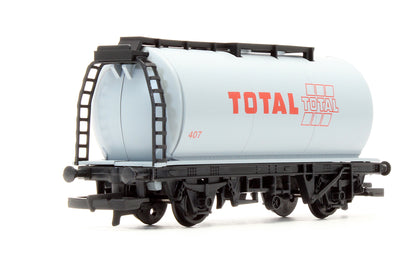 Pre-Owned RailRoad Set Of 3 'Total' Tank Wagons