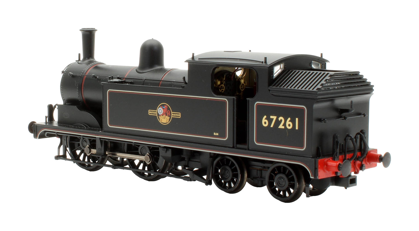 Pre-Owned 35-259Z NER Class O (G5) '67261' BR Lined Black - DCC Fitted