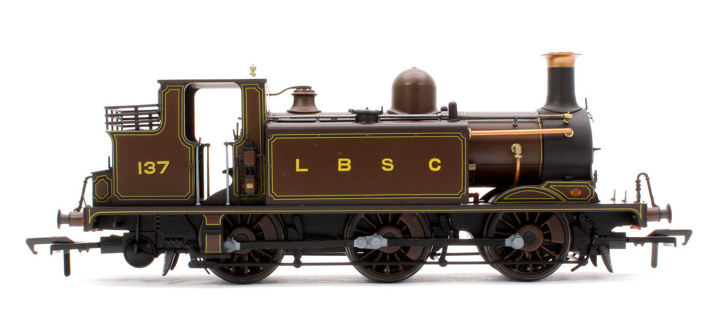 LBSCR Stroudley ‘E1’ 0-6-0T No. 137, LBSCR Marsh Umber - Steam Tank Locomotive - DCC Sound