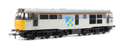ACC3185-DCC Class 31 31271 Railfreight Construction Sector Triple Grey Diesel Locomotive - DCC Sound