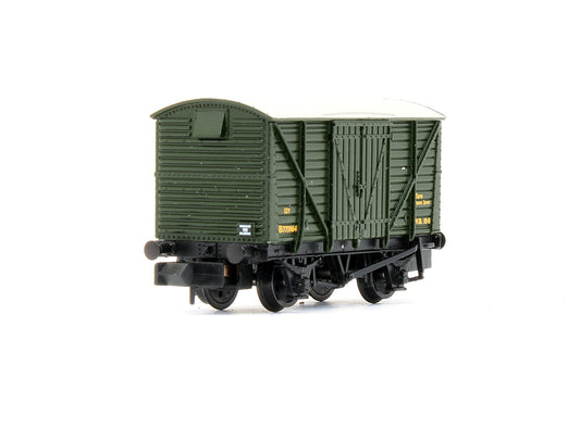 Pre-Owned BR 12 Ton Vent Van Corrugated Ends WD Bronze Green - Exclusive Edition