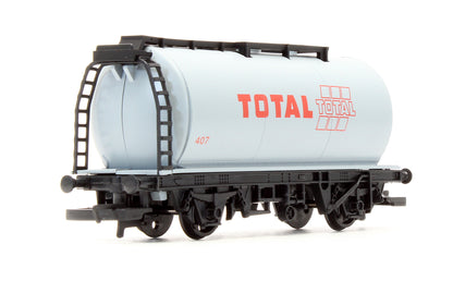 Pre-Owned RailRoad Set Of 3 'Total' Tank Wagons