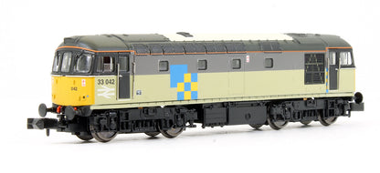 Pre-Owned Class 33/0 33042 Triple Grey Construction Sector Diesel Locomotive