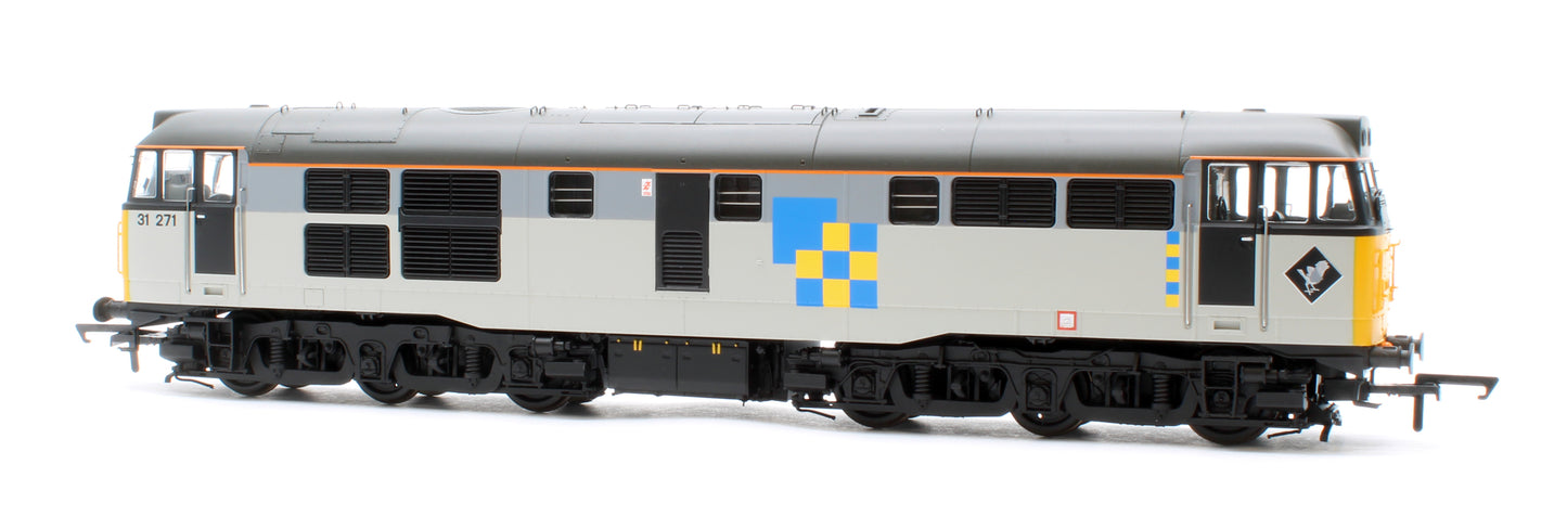 ACC3185-DCC Class 31 31271 Railfreight Construction Sector Triple Grey Diesel Locomotive - DCC Sound