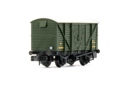 Pre-Owned BR 12 Ton Vent Van Corrugated Ends WD Bronze Green - Exclusive Edition