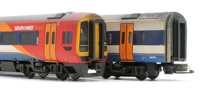 31-495SFW Bespoke Weathered Class 158 2-Car DMU 158884 South West Trains - DCC Sound