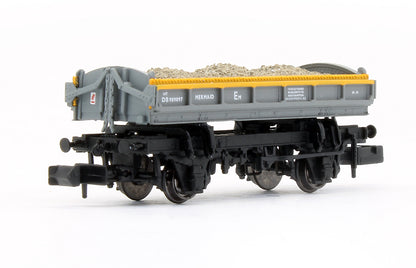 Pre-Owned Mermaid Ballast Tippler Wagon Engineers Grey / Yellow Livery DB989097