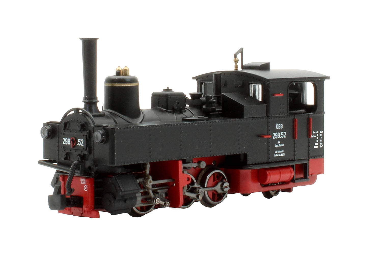 Pre-Owned L141488 H0e Tank Locomotive Type U, Series '298.52', Austrian Federal Railways (ÖBB), Era III/IV Steam Locomotive